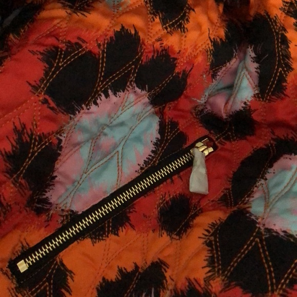 KENZO X H&M quilted silk reversible kimono jacket sz S - Picture 9 of 12